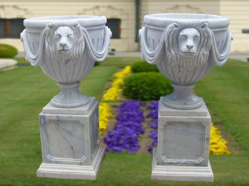 White marble Vase