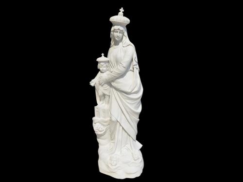 Mary and Jesus Sculpture