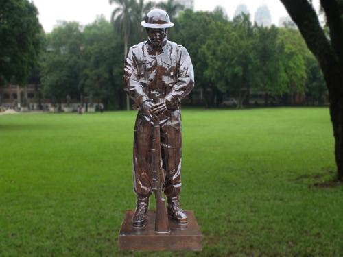 Bronze Soldier Statue