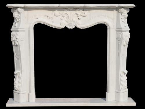 White Marble Fire Surround