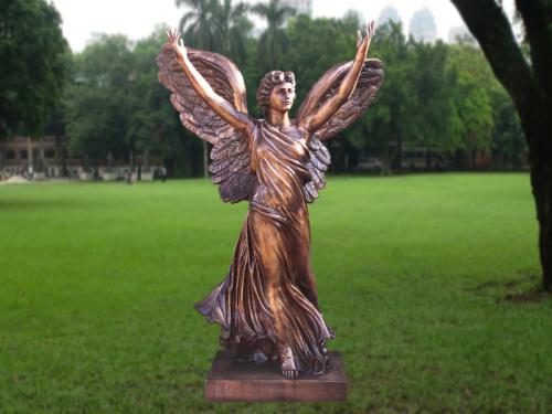 Bronze Angel Sculpture