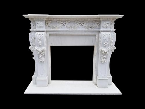 Marble Fireplace Mantel