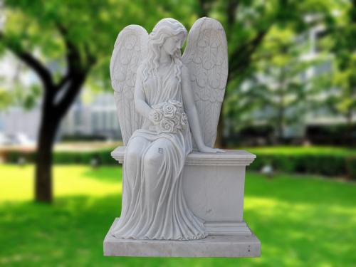 Sitting Angel Statue