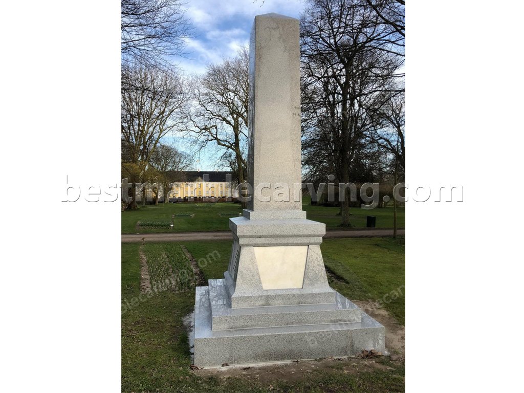 Our Granite Monument Finds Its Place Granite monument (2)